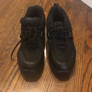 Dance shoes but can be worn as regular sneakers